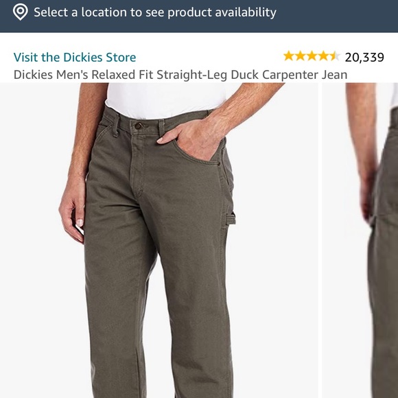 BRAND NEW DICKIES CARPENTER PANTS - Picture 1 of 5